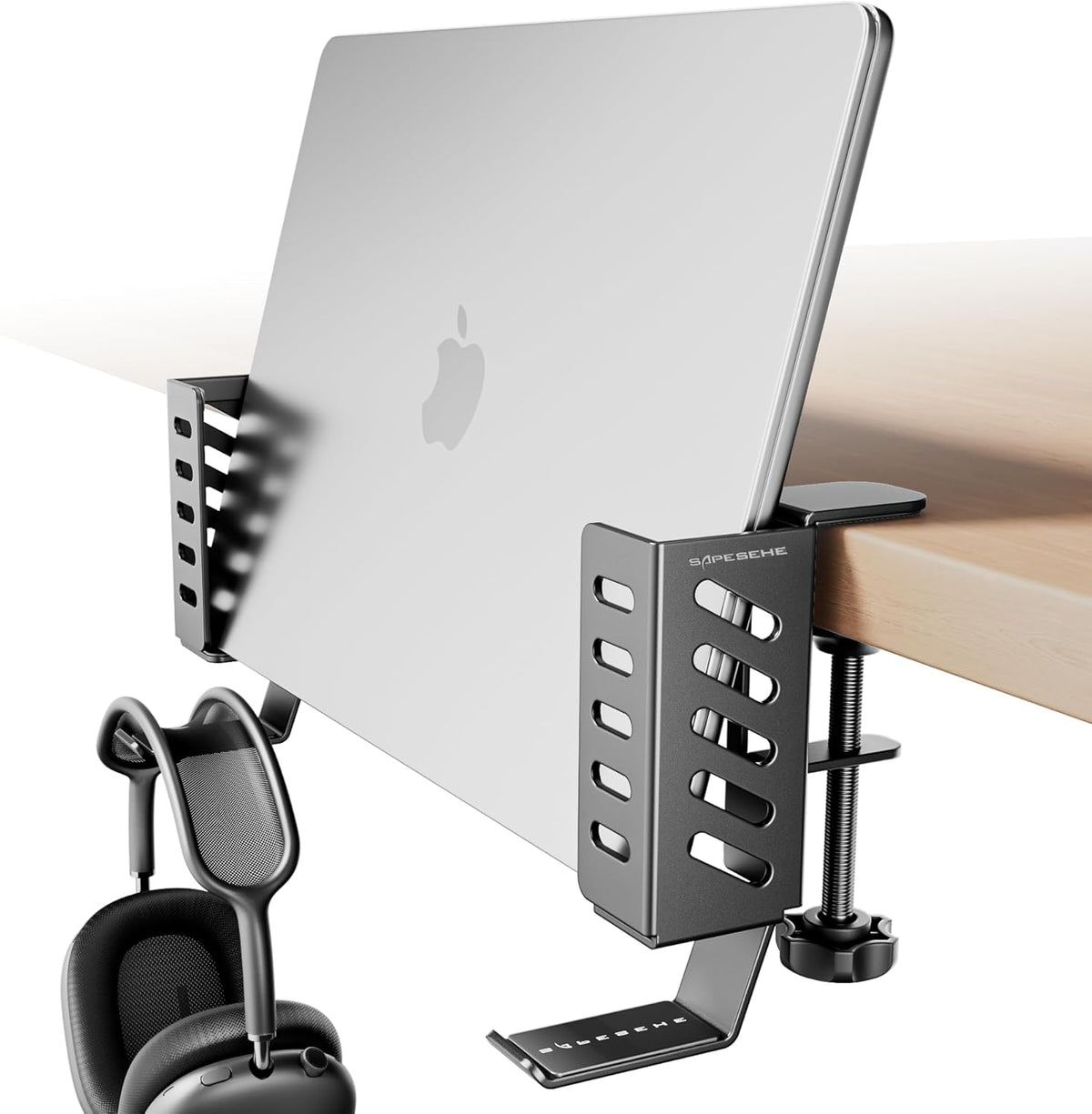 Laptop Holder Vertical, Laptop Stand for Desk