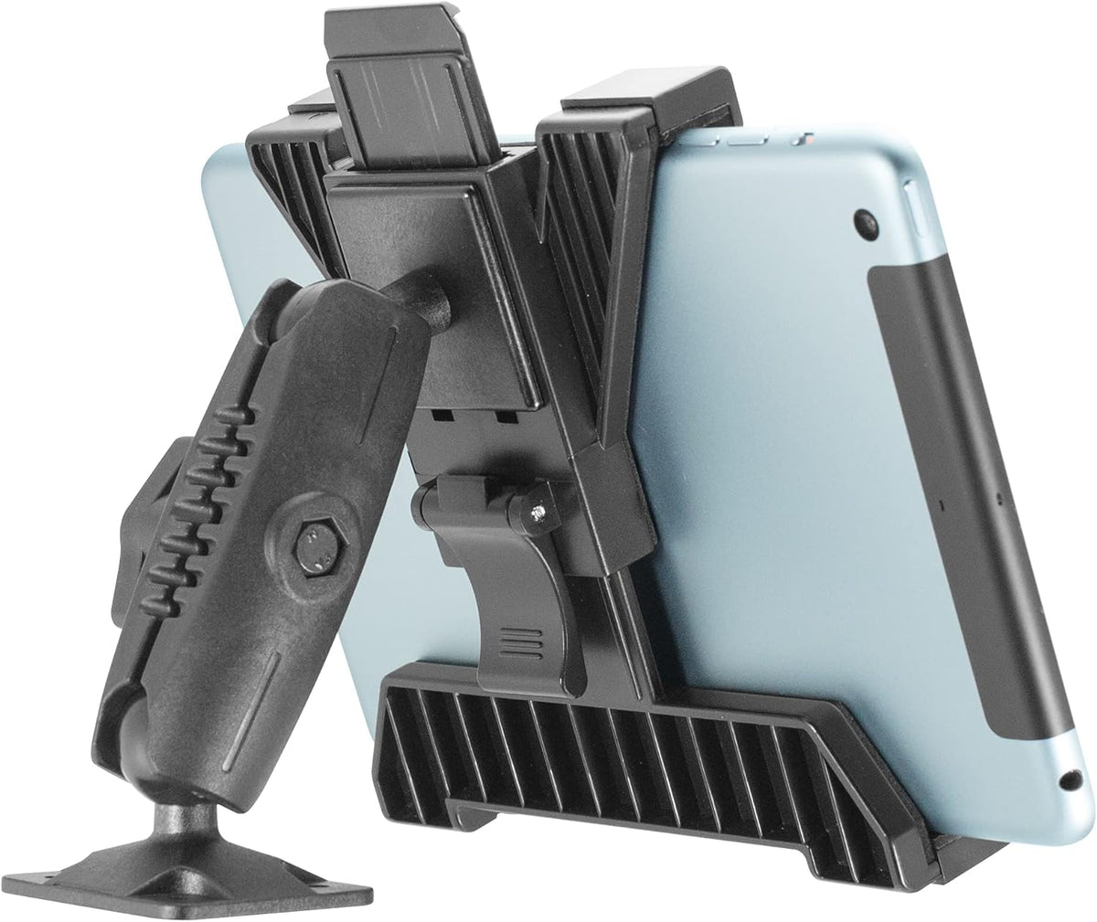 iBOLT 7" 11" Commercial 1 inch 25mm TabDock Bizmount AMPs - Heavy Duty Drill Base Tablet Holder/Mount for All