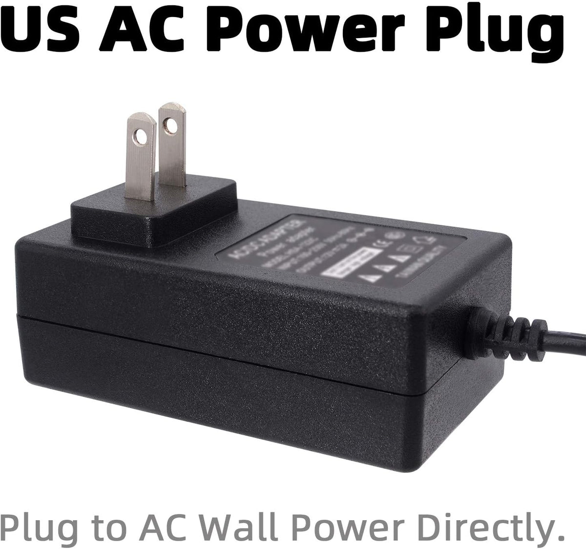 110V AC to DC 12V 2A Power Converter, Wall Plug to 12V DC Car Cigarette Lighter Socket Transformer