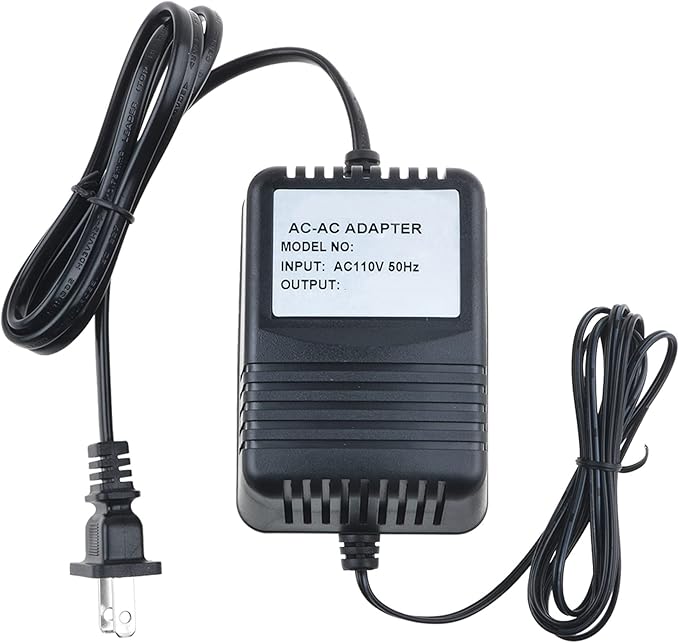 AC/AC Adapter for X Rocker XRocker 521231 Game Gaming Chair AC10V 10VAC 10V - 12V 1A - 1.2A - 2A Direct Plug-in Class 2 Transformer Power Supply Cord Charger (with AC 10-12V Output)