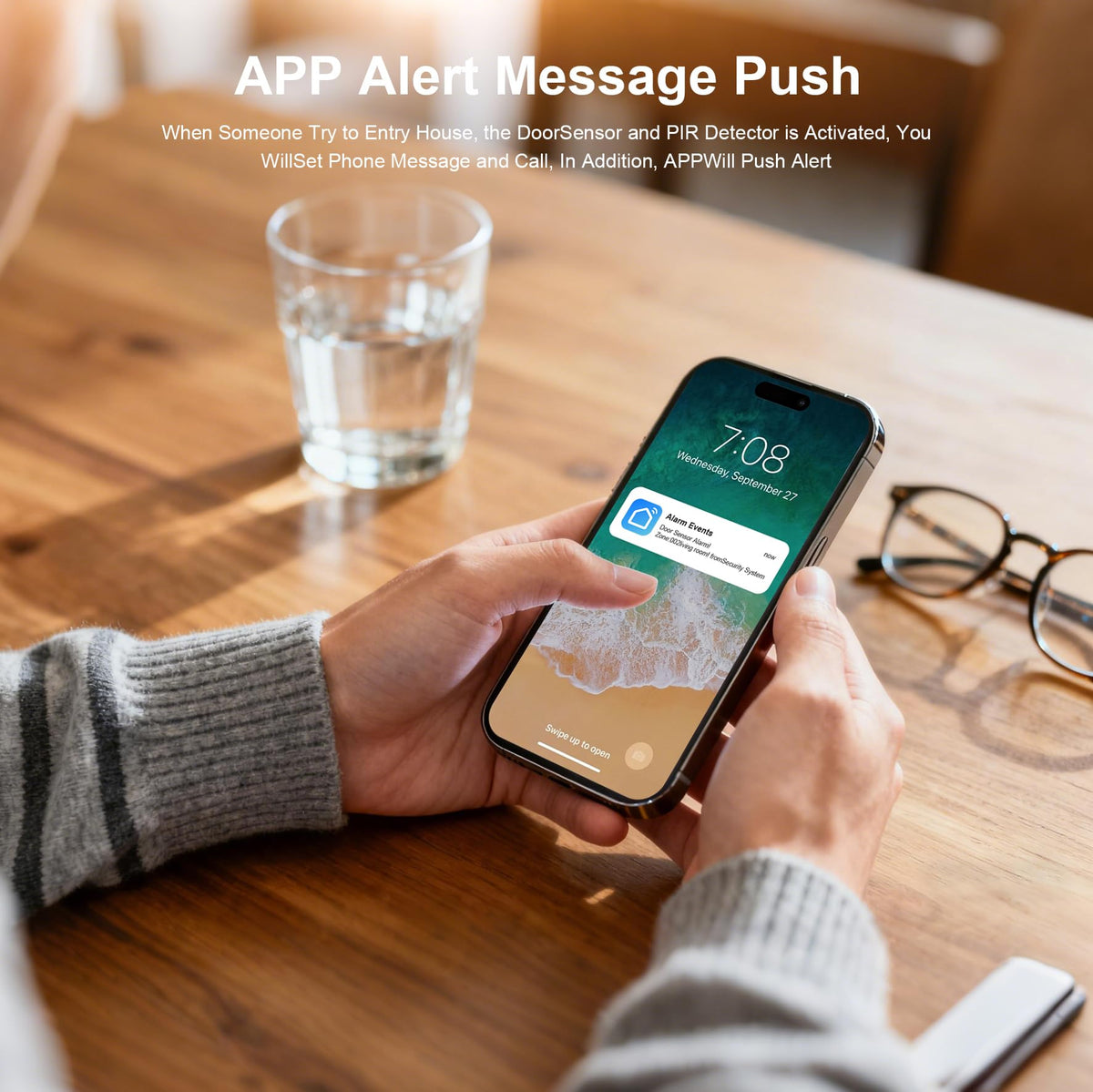 PGST Wireless Alarm System,WIFI/4G Home Security Systems with DIY Expandable Door and Motion Sensor,Tuya APP Instant Alerts,Work with Alexa/Google