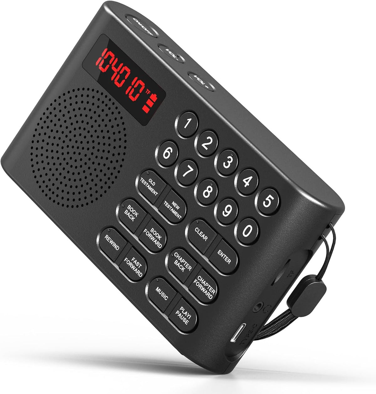 Healvaluefit KJV Audio Bible Player, King James Version Electronic Bible, Electronic Holy Bible Audio Player