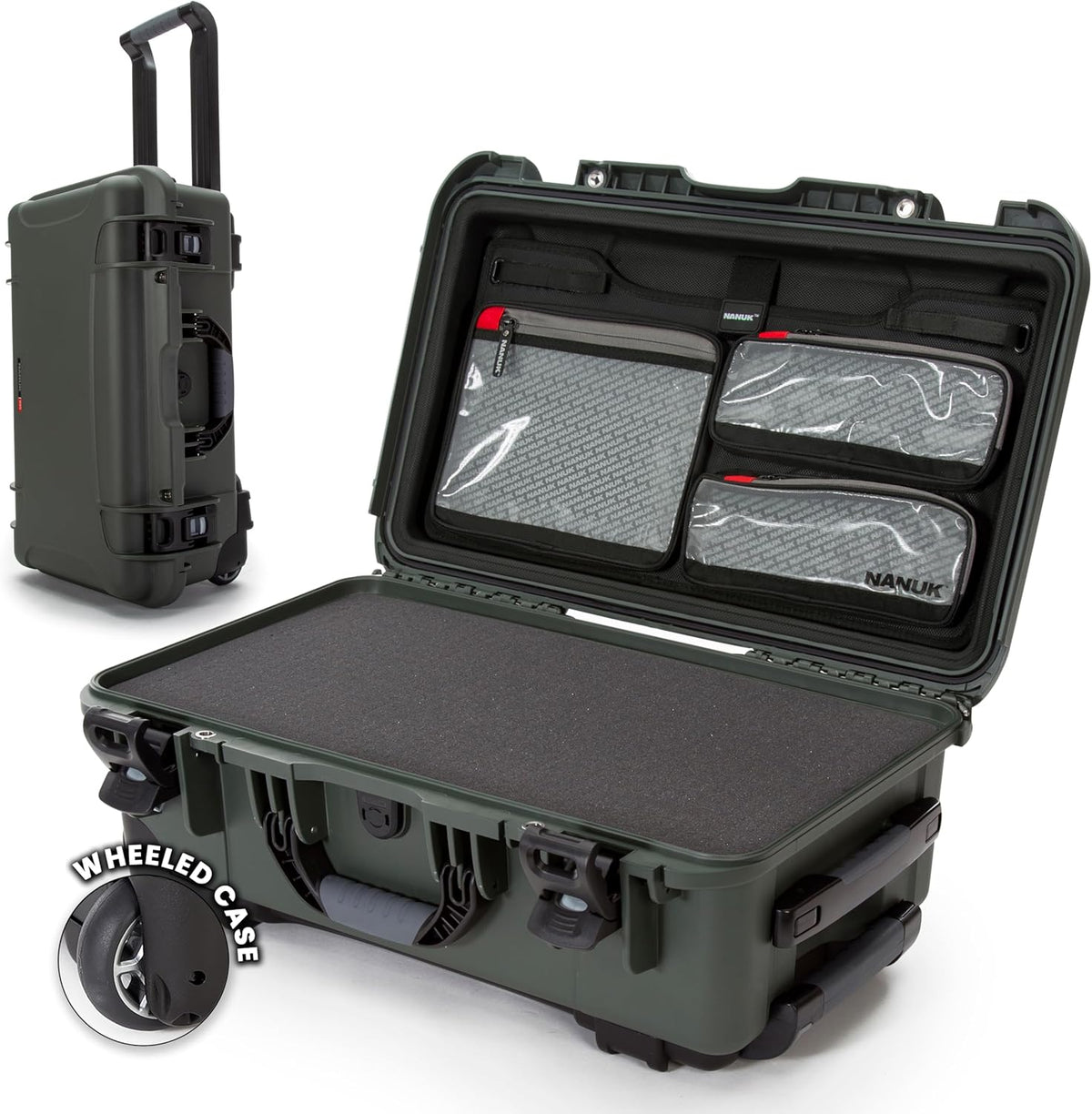NANUK Wheeled Series 935 Lightweight NK-7 Resin Waterproof Protective Case