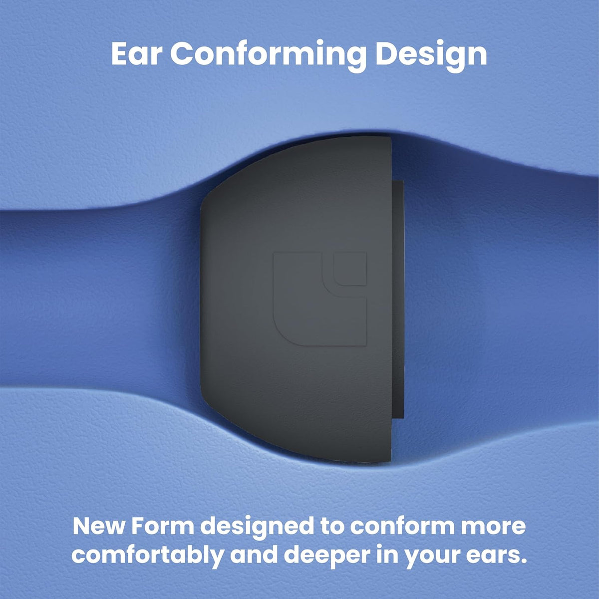 Foam Masters Ultra-Premium Memory Foam Ear Tips for AirPods Pro 1st & 2nd Gen | 3 Pairs | Black Magic Ver 6.0 | Secure | Comfort | Better Noise Cancel | Replacement Buds – Space Gray, Small