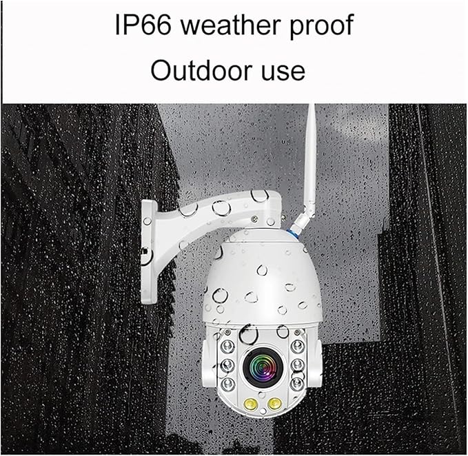 4K 8MP 5MP Two Way Talk Color Night Outdoor TF/SD WiFi IP PTZ Camera 30X Zoom(AU Plug4K 8MP WiFi PTZ)