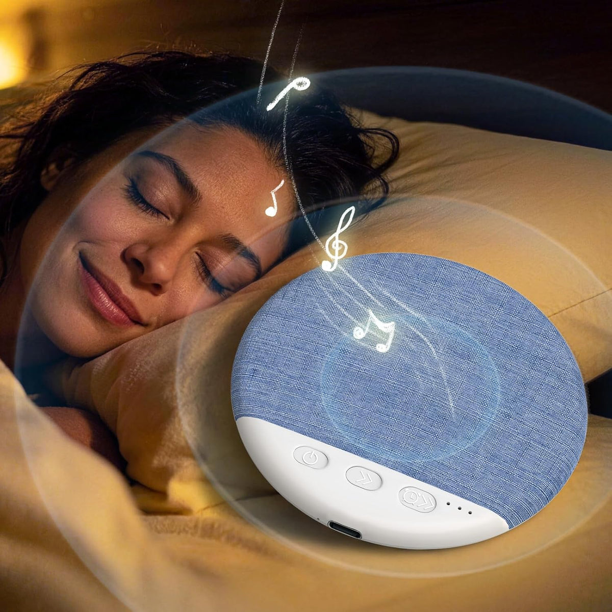 heetipuk 2026 Pillow Speaker,Bluetooth Pillow Speakers for Sleeping,Ultra-Thin Under Pillow Speakers with White Noise