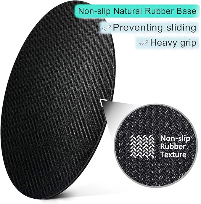 ITNRSIIET Round Mouse Pad with Stitched Edge Premium-Textured Waterproof Non-Slip Rubber Base Desktop Protection Mat Diameter 8.7 inches, Sunrise