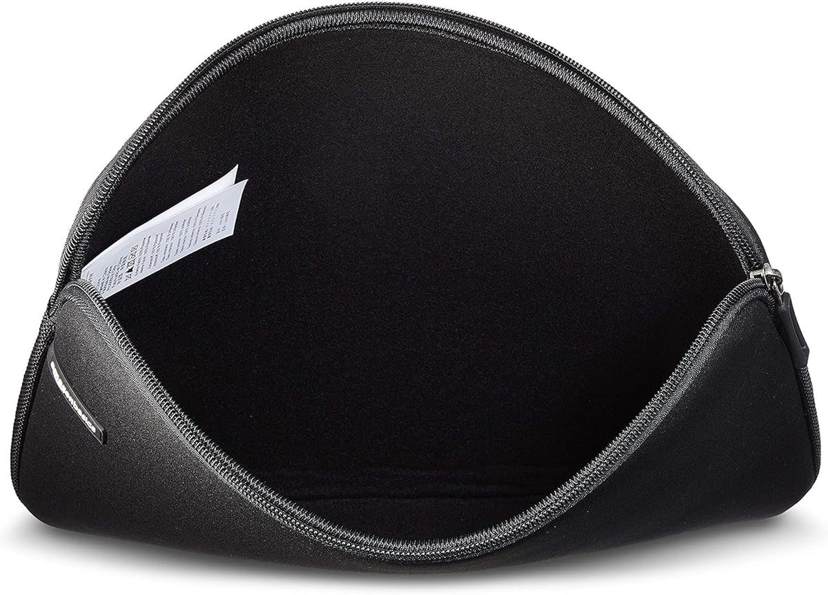 Amazon Basics 17.3-inch Laptop Sleeve, Protective Case with Zipper - Black