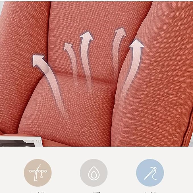 NaKeah Floor Chair 5-Position Adjustable Padded Lazy Recliner with Comfortable Back Support and Skin-Friendly Cover Great for Reading Playing Game MeditatingG