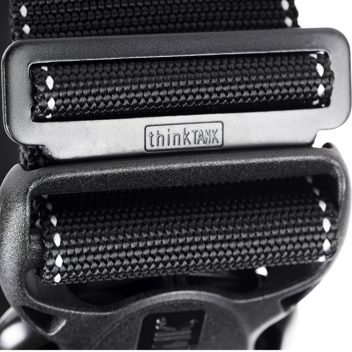 Think Tank Thin Skin Belt V3.0, Integrates with all Modular Compressible Pouches, Waist Size 27" - 42" (Black)
