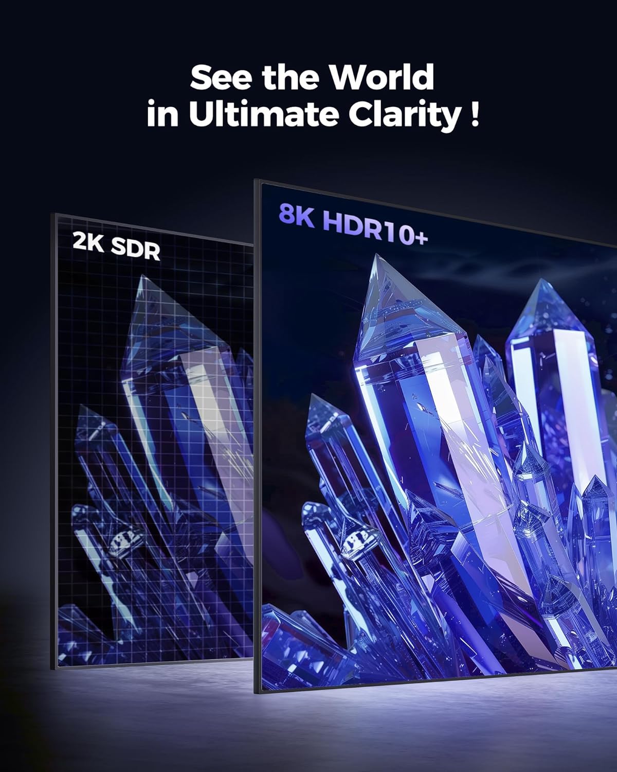 Silkland Short 10K 8K HDMI 2.1 Cable 1.5ft Certified, (Nylon Soft Braid) Ultra High Speed HDMI Cable [8K@60Hz, 4K@240Hz 120Hz] 48Gbps, HDR10, eARC, ARC, HDCP 2.3, Compatible for PS5/Xbox/Roku TV