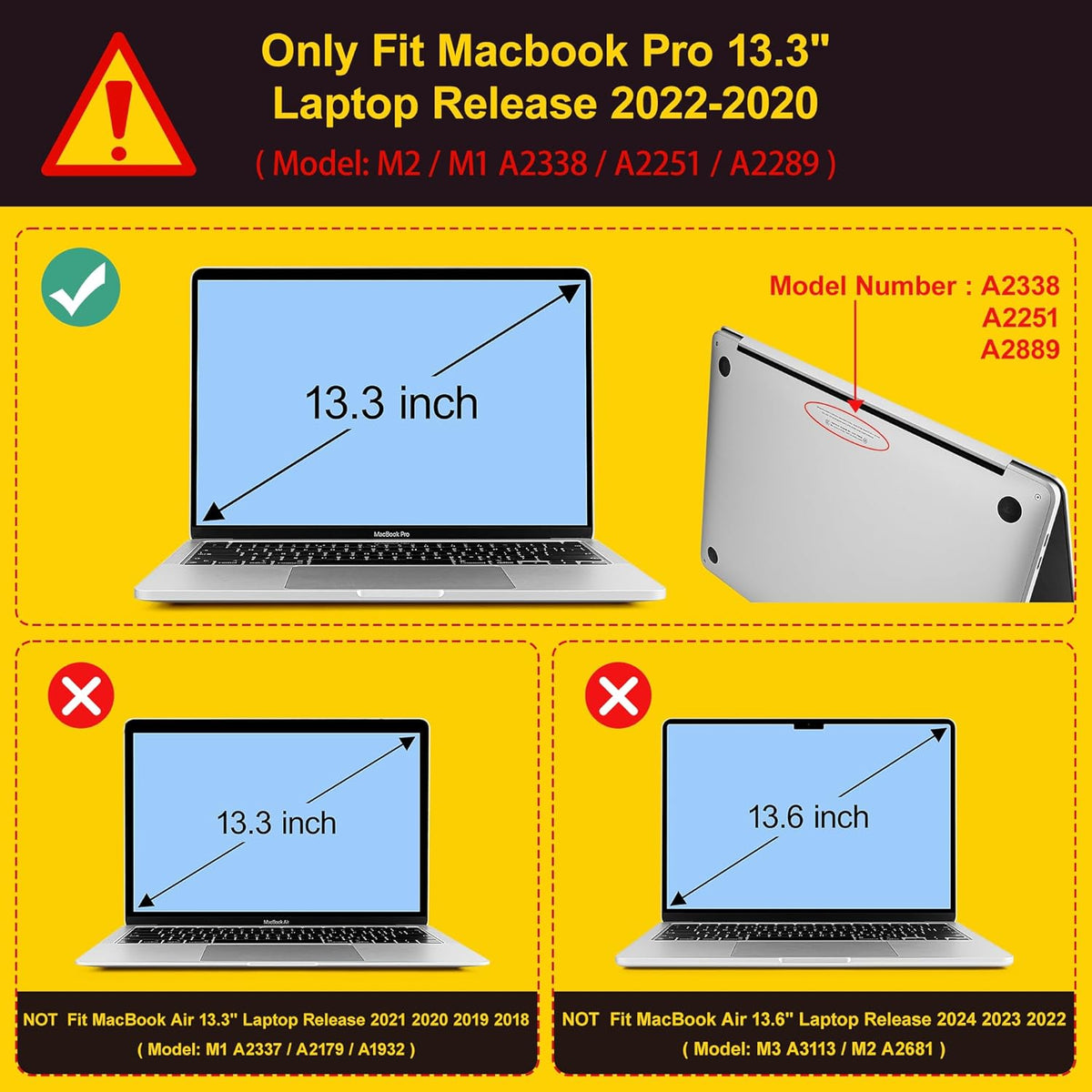 May Chen Case for MacBook Pro 13 inch M2 2023,2022,2021,2020 A2338 M1 A2251 A2289, Plastic Hard Shell Case for MacBook Pro 13" with Touch Bar Fits Touch ID, Leopard Print