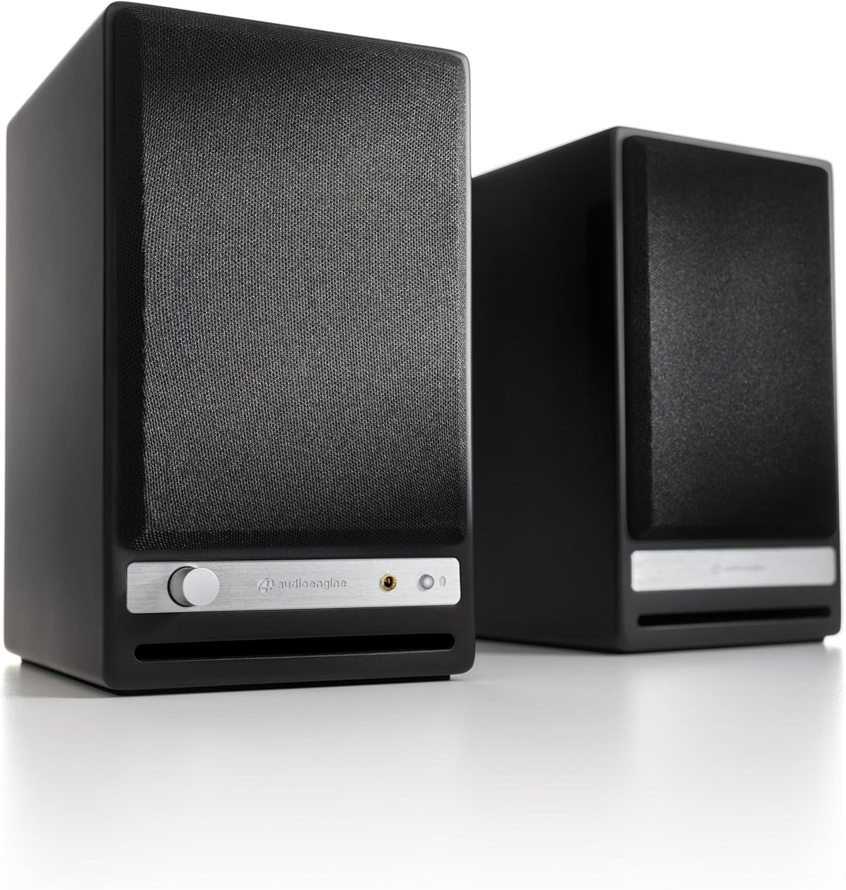 Audioengine HD4 24 Bit Bluetooth Bookshelf Speakers - TVs, Desktops, Stereos, Music, Movies and Gaming - Bluetooth aptX Adaptive 5.3