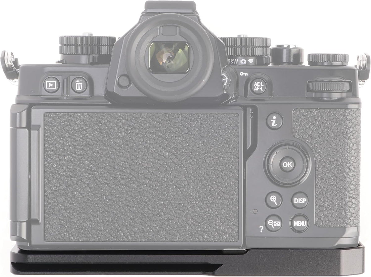 FocusFoto Quick Release Baseplate QR Plate Mount for Nikon Zf Mirrorless Camera, Compatible with Arca-Swiss Standard
