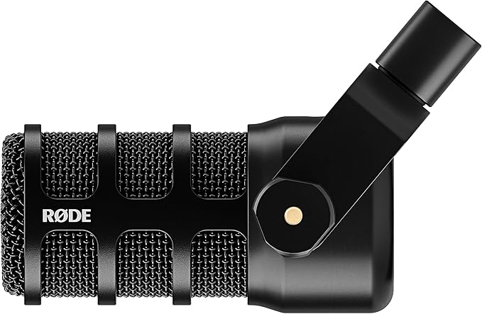 Rode PodMic USB Dynamic Broadcast Microphone with Rode SC27 Pink USB-C to USB-C Cable and StreamEye Adjustable Boom Arm