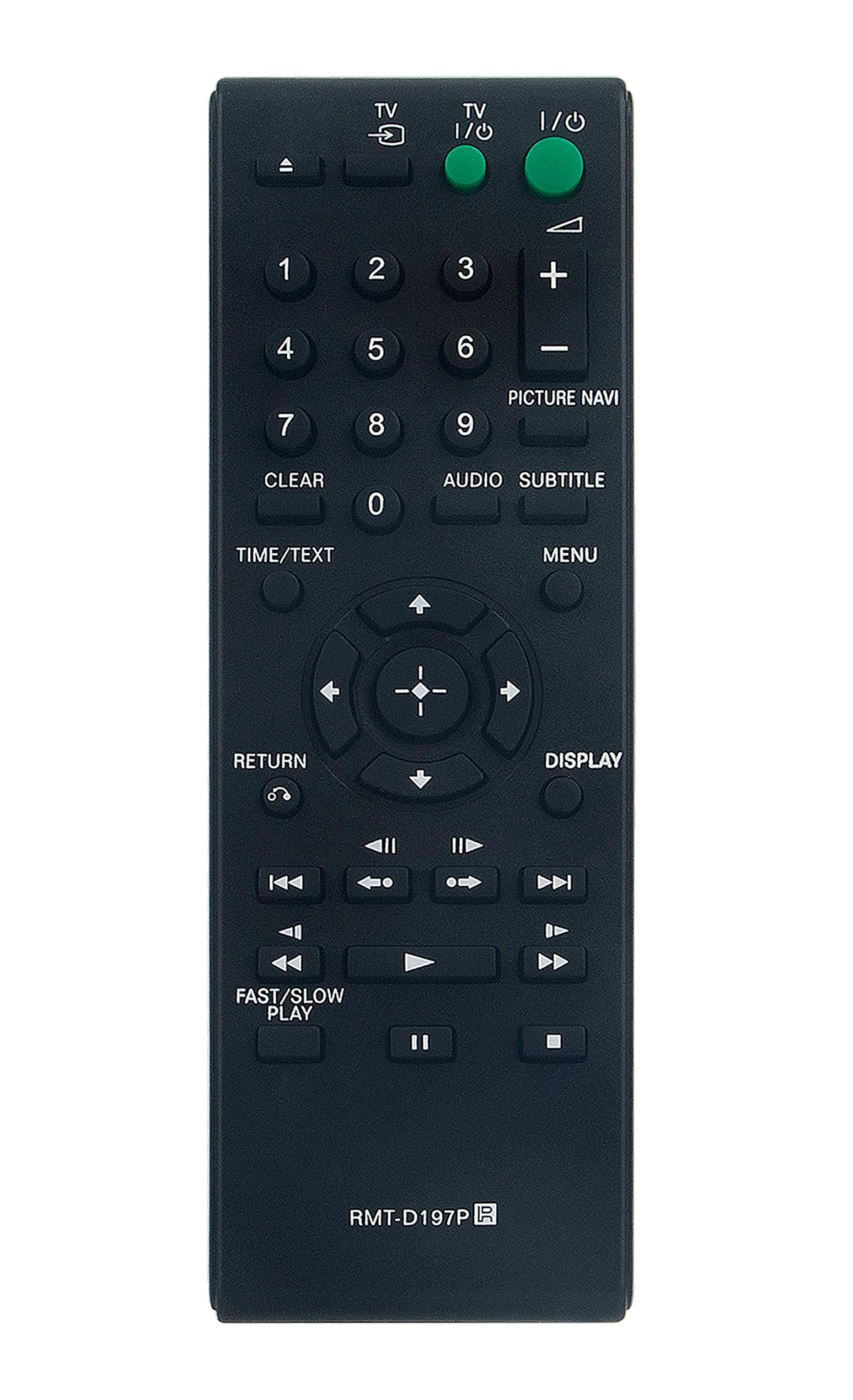 RMT-D197P Replaced Remote fit for Sony DVD Player DVP-SR170 DVP-SR370 Sub Remote Control RMT-D198A RMT-D198P