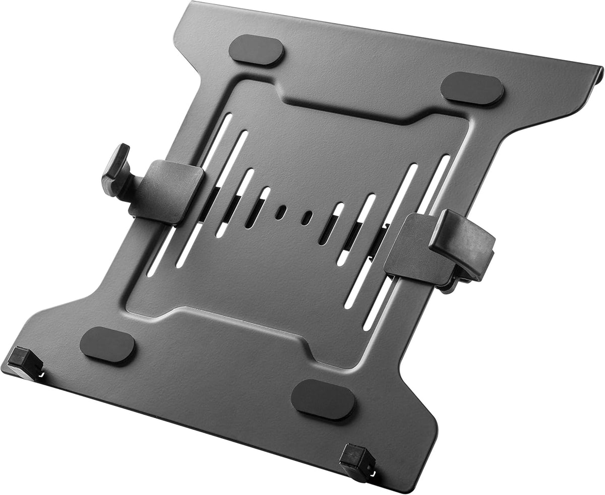 HumanCentric 75x75 100x100 mm 9.5" 16.5 Laptop VESA Mount Tray for Monitor Arms and Stands, Fits and VESA Mount Holes