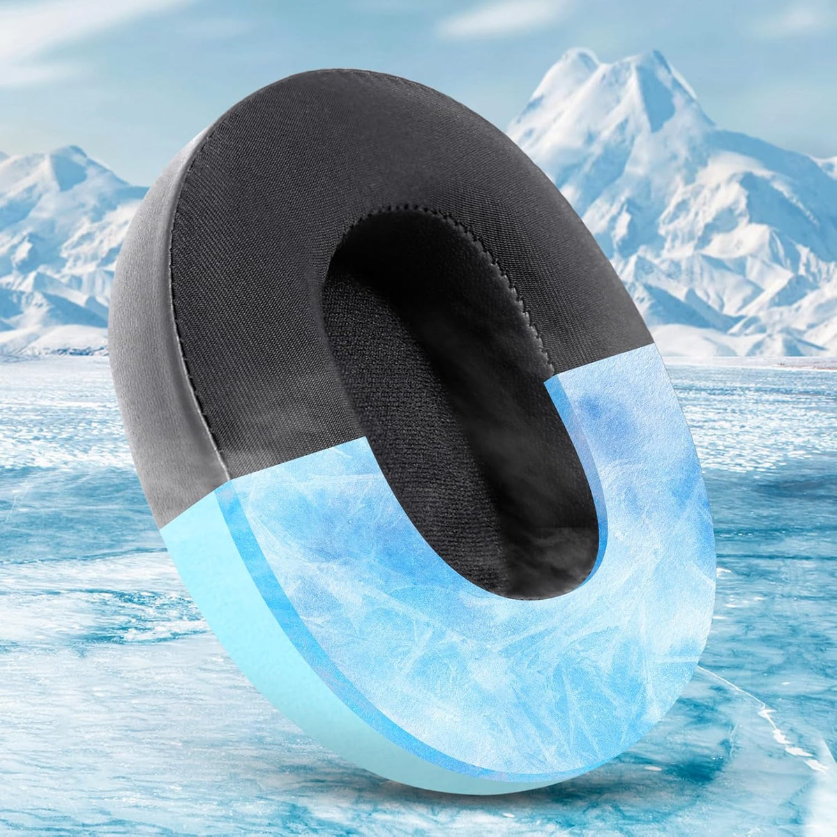GEVO Ear Pads Replacement for Skullcandy Hesh 3 Hesh EVO Hesh ANC Headphone, Earpads Cushions for Crusher Wireless Crusher Evo Crusher ANC Headset with Protein Leather Memory Foam (Cooling-Gel)