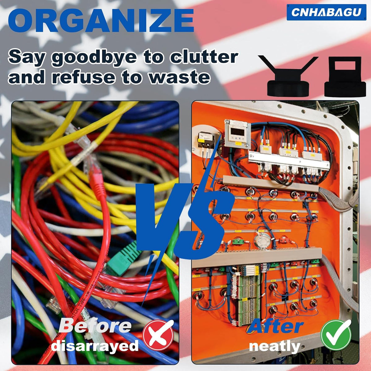 25LBS (10 Magnet Zip Tie Mount Clips Magnetic Zip Ties Mount Holder Strong Multipurpose Wire Cable Holder Mount Wire