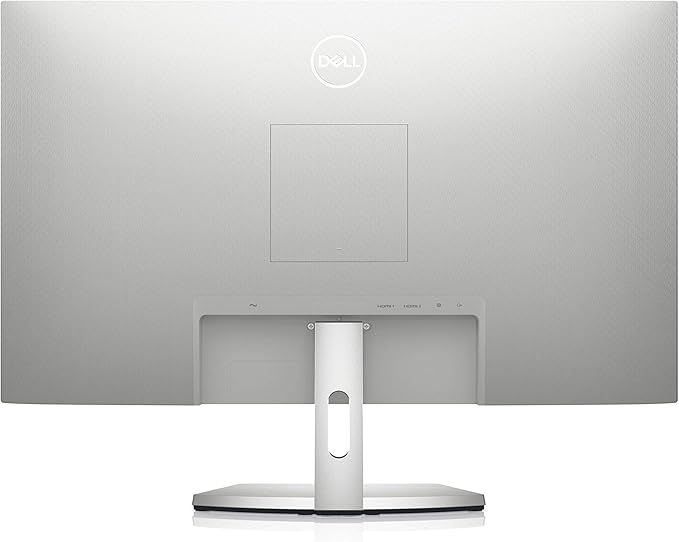 Dell S2721D 27 Inch 1440p QHD IPS Ultra-Thin Bezel Monitor AMD FreeSync HDMI DisplayPort Built in Speakers VESA Certified Silver