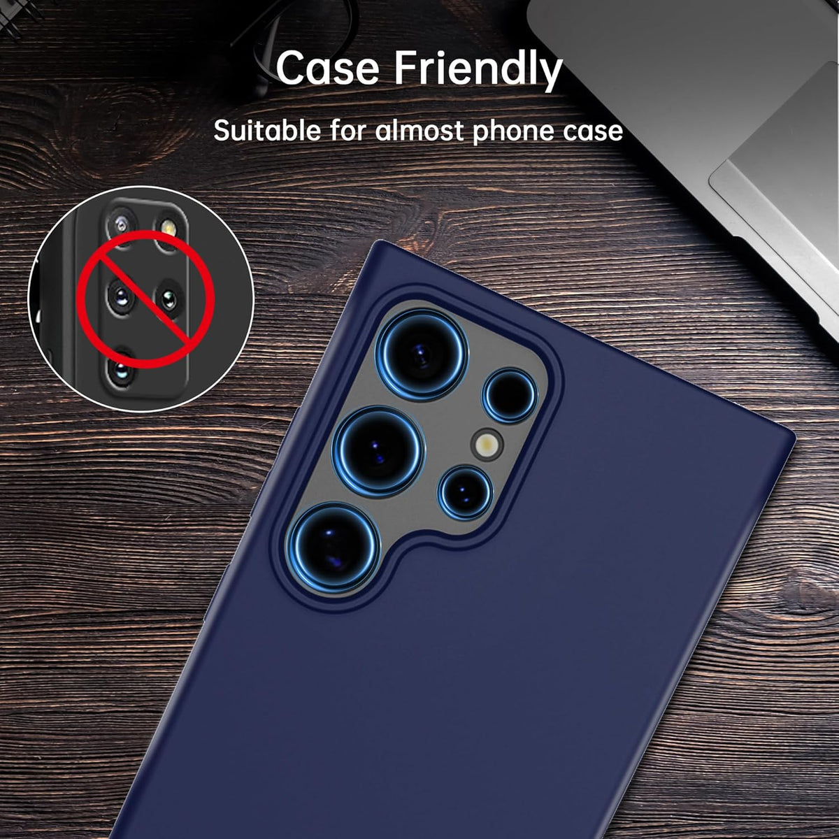 For Samsung Galaxy S25 Ultra Camera Lens Protector, Individual Lens Protector, Ultra HD 9H Tempered Glass Screen Protective Cover, Anti-scratch, Military Grade Drop Protection 2 Set. (Colorful, S25 Ultra)