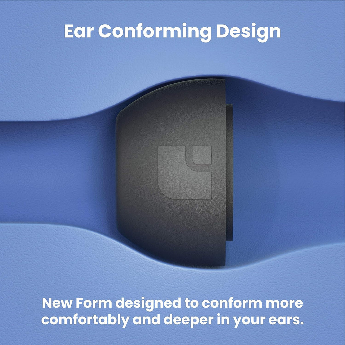 Foam Masters Ultra-Premium Memory Foam Ear Tips for AirPods Pro 1st & 2nd Gen | 3 Pairs | Black Magic Ver 6.0 | Secure | Comfort | Better Noise Cancel | Replacement Buds – Black, Small