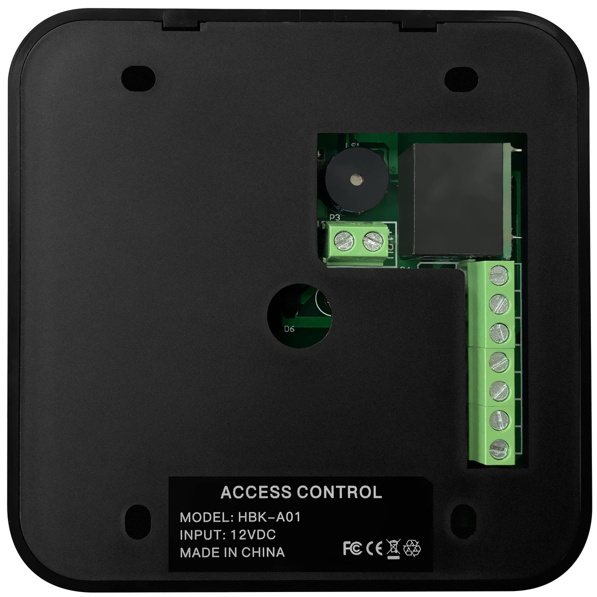 UHPPOTE Full Complete 125KHz EM-ID Card Door Access Control System Kit with 130LB Magnetic Lock Power Supply Exit Button