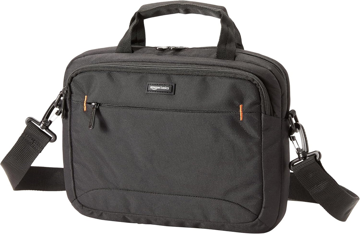 Amazon Basics 11.6 inch 1-Pack Laptop Bag with Shoulder Strap and Handle, Briefcase with Large Capacity Compartments
