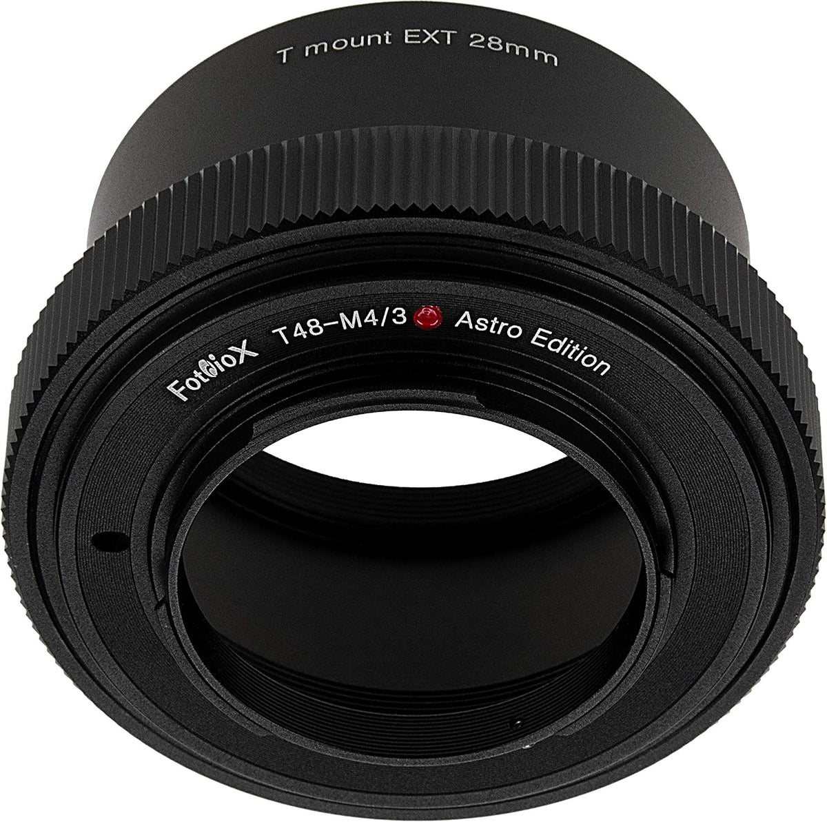 Fotodiox 48mm (x0.75) Lens Adapter Astro Edition - Compatible with T-Mount Wide Field Telescopes to Micro Four Thirds
