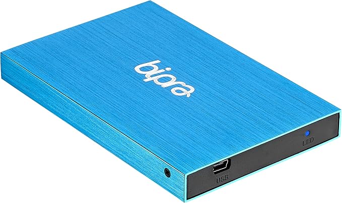 160Gb 160 Gb 2.5 Inch External Hard Drive Portable USB 2.0 - Blue - Ntfs