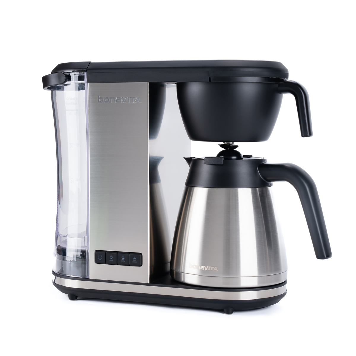 Enthusiast 8-Cup Drip Coffee Brewer with 1.3L Thermal or Glass Carafe